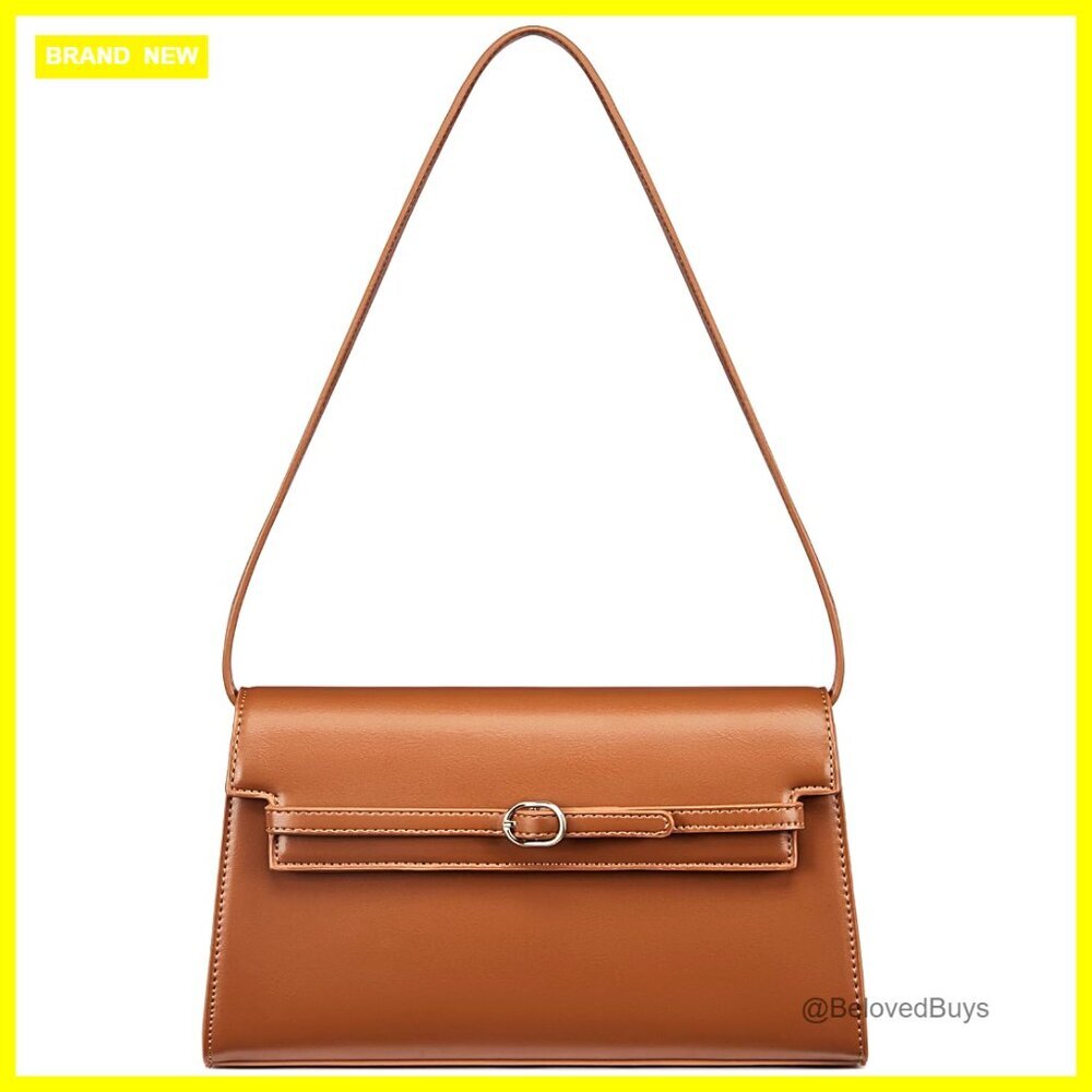 Vegan Leather Crossbody Bag Adjustable Strap 10.4x6x2.4 Inches